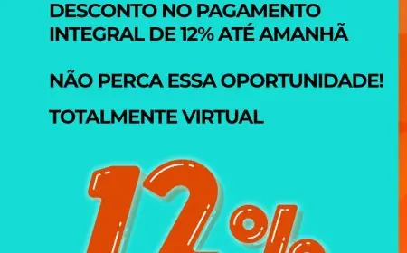 Última chance para garantir o desconto!