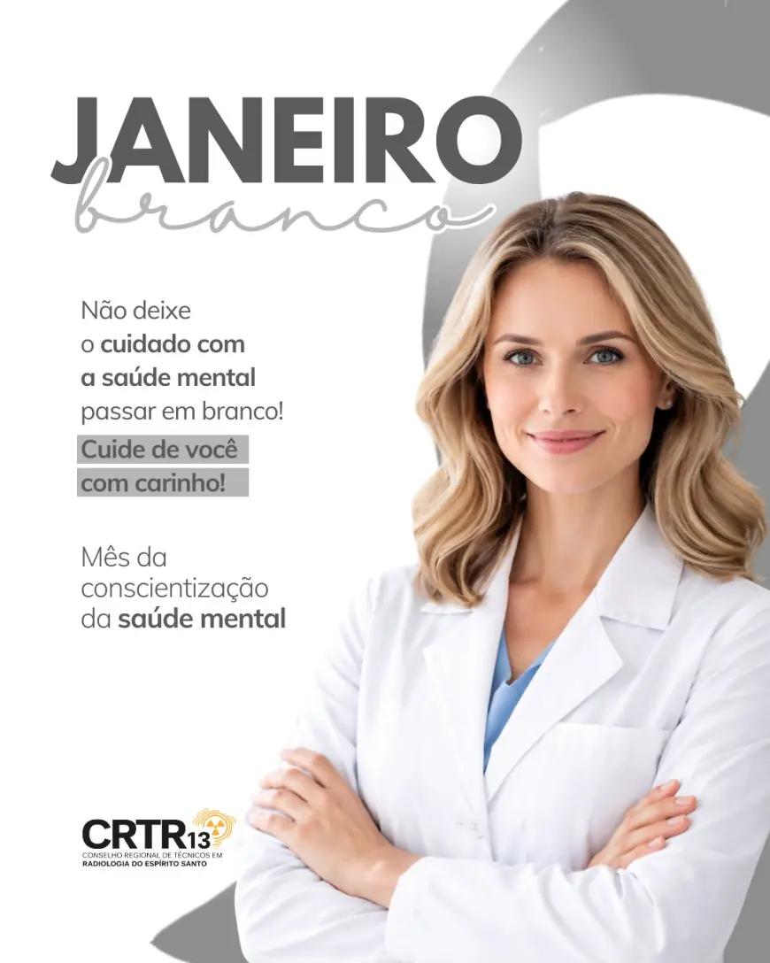 Janeiro Branco: cuidar da saúde mental também é um compromisso profissional.