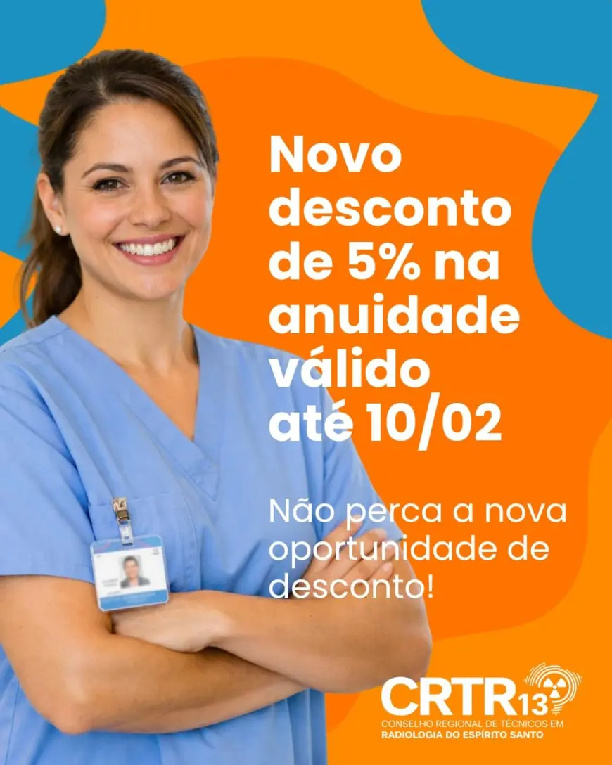 Última oportunidade de desconto na Anuidade 2026!