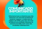 Comunicado Importante