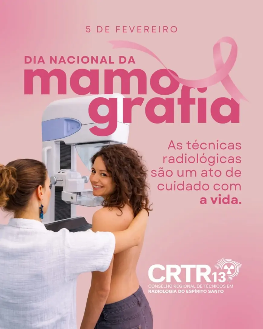 Dia Nacional da Mamografia – 05 de fevereiro de 2026