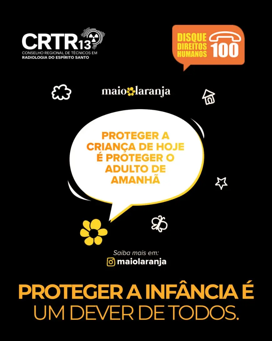 CRTR 13 reforça apoio à campanha Faça Bonito no combate ao abuso infantil