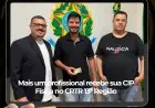 Mais um profissional recebe sua CIP Física no CRTR 13ª Região