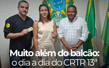 Muito além do balcão: o dia a dia do CRTR 13ª Região