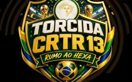 TORCIDA CRTR 13 RUMO AO HEXA!