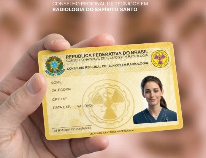 CRTR 13 disponibiliza nova CIP Virtual e anuncia novidades para a identificação profissional da Radiologia Capixaba