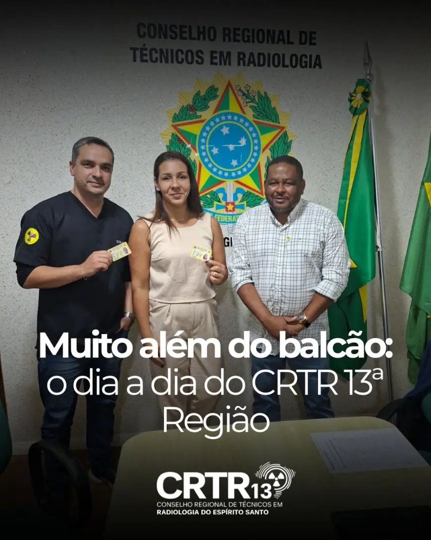 Muito além do balcão: o dia a dia do CRTR 13ª Região