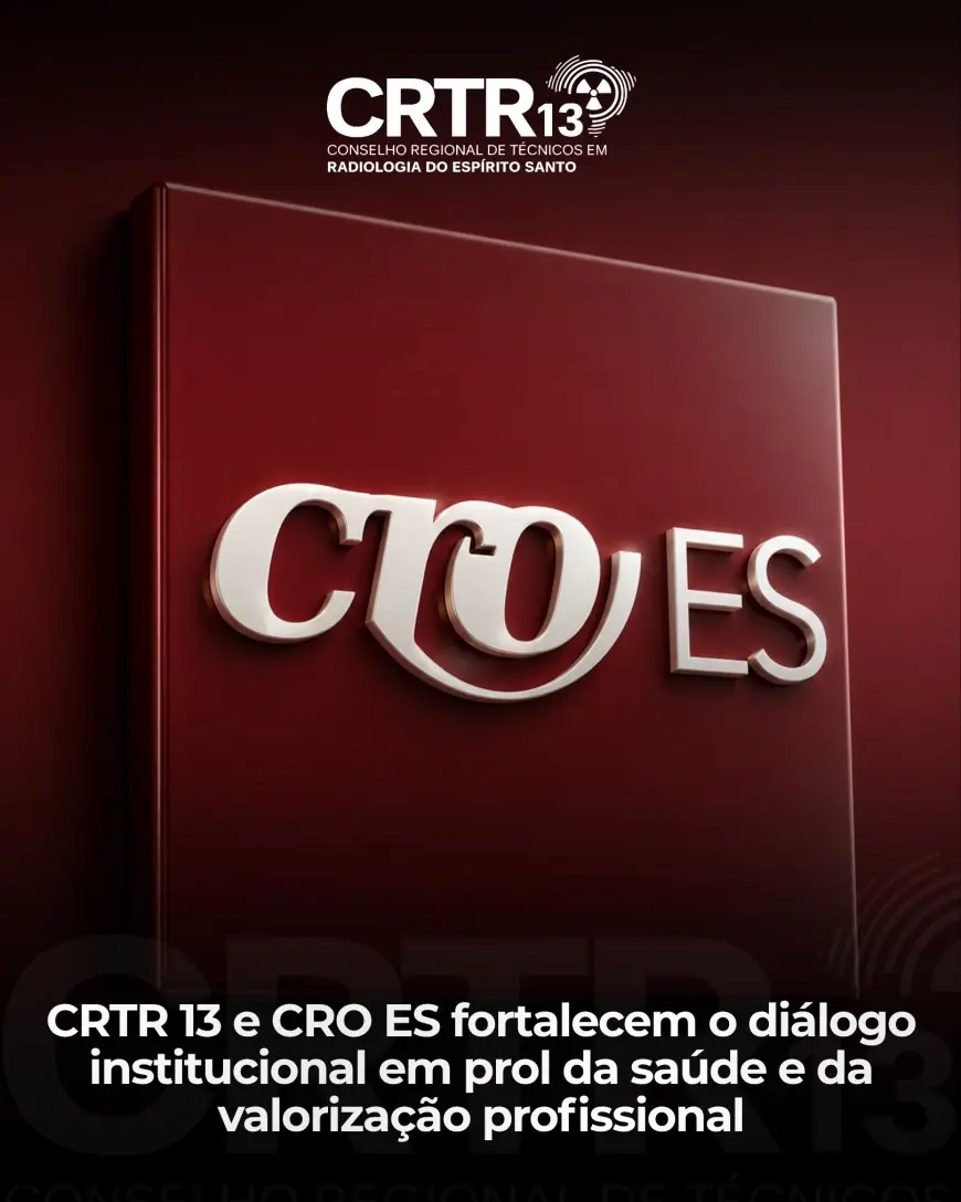 CRTR 13 e CRO ES fortalecem o diálogo institucional em prol da saúde e da valorização profissional