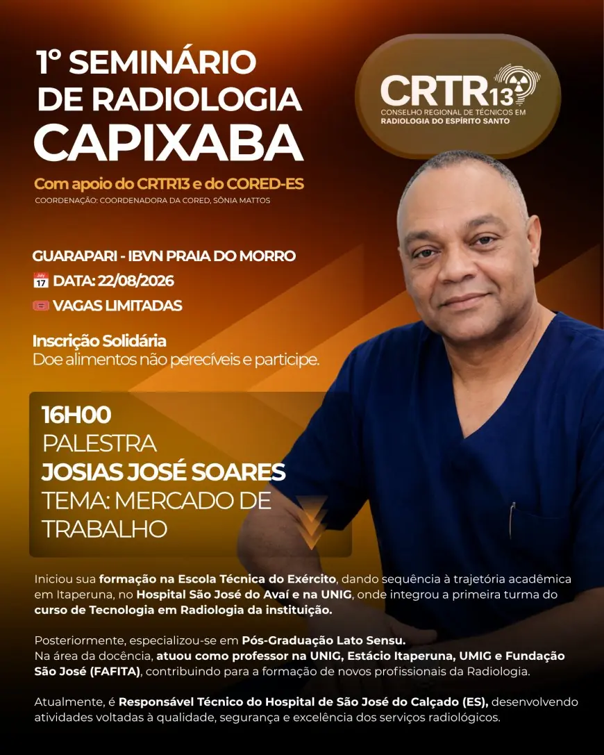 Excelentes nomes da Categoria estarão conosco!