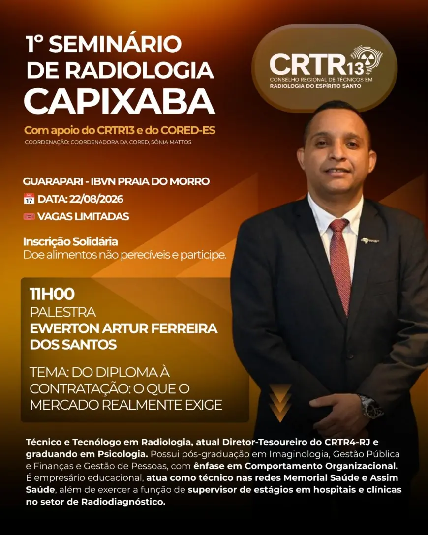 Excelentes nomes da Categoria estarão conosco!