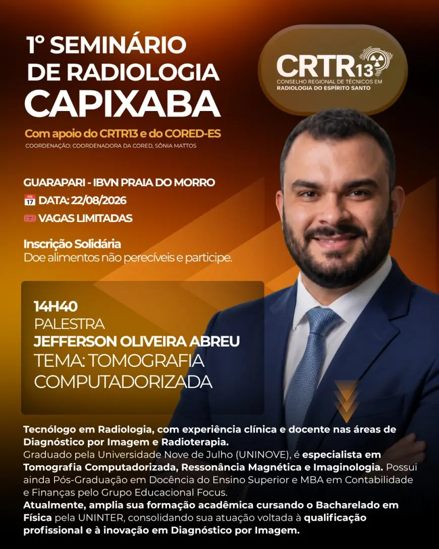 Excelentes nomes da Categoria estarão conosco!