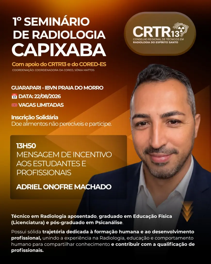 Excelentes nomes da Categoria estarão conosco!