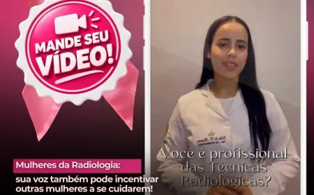 Mais uma voz da Radiologia se une a essa mensagem de cuidado!