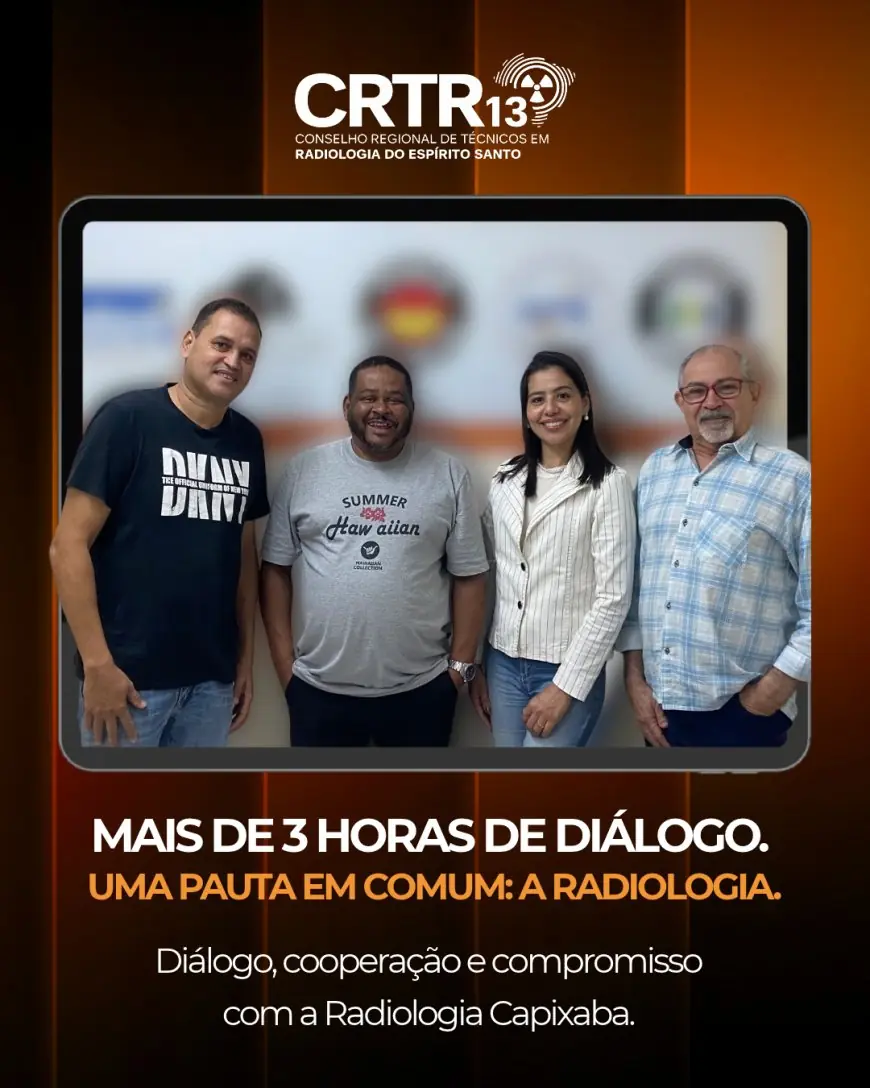 Diálogo, cooperação e compromisso com a Radiologia Capixaba.