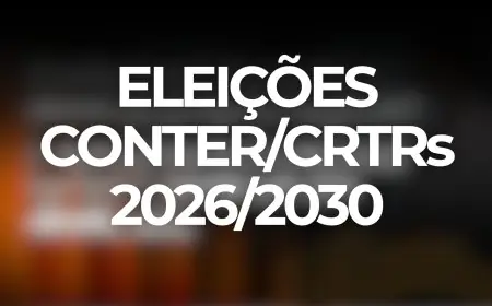 Temos uma nova atualização importante sobre as Eleições do Sistema CONTER/CRTRs – Quadriênio 2026–2030.