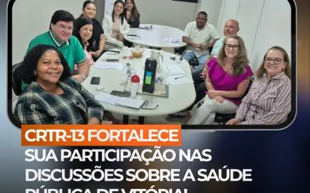 CRTR-13 FORTALECE SUA PARTICIPAÇÃO NAS DISCUSSÕES SOBRE A SAÚDE PÚBLICA DE VITÓRIA!