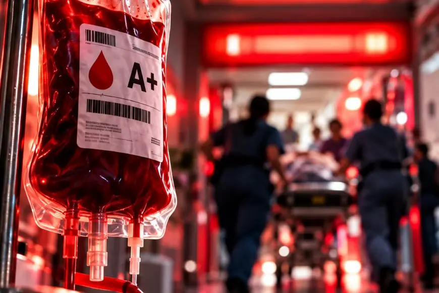 QUANDO A URGÊNCIA CHEGA, A BOLSA DE SANGUE PRECISA JÁ ESTAR LÁ!